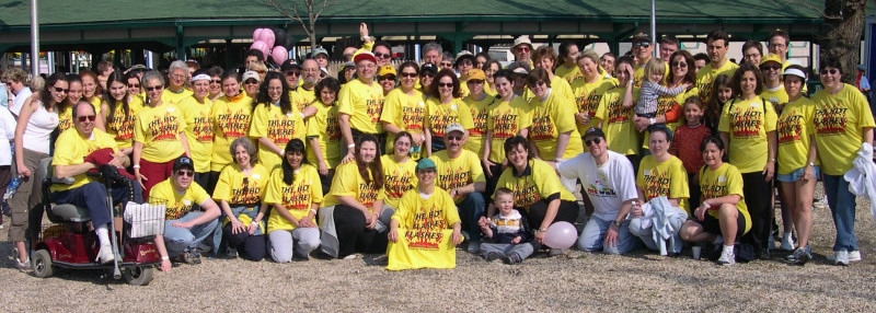 Picture of the Hot Flashes team in 2004